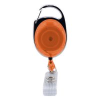 Premier Kartenjojo 32mm, Karabiner mit Gürtelclip orange