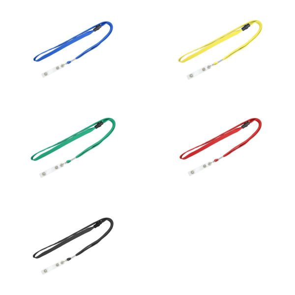 Lanyard 10mm mit Vinyl-Lasche