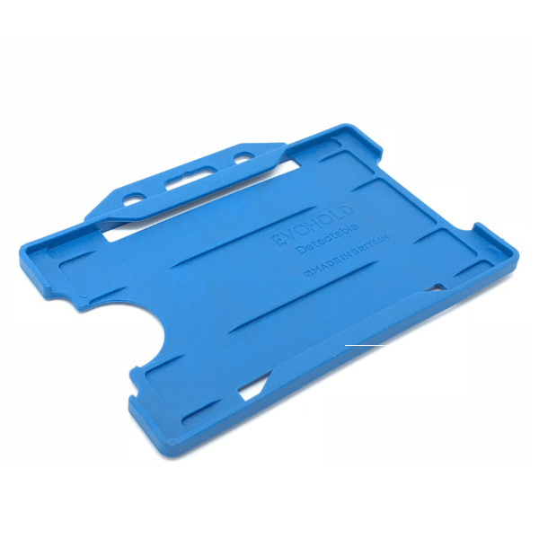 Kartenhalter EVOHOLD detektierbar, Querformat blau