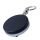 Ausweisjojo 53mm chrom mit Schlüsselring, Gürtelclip und Stahlseil