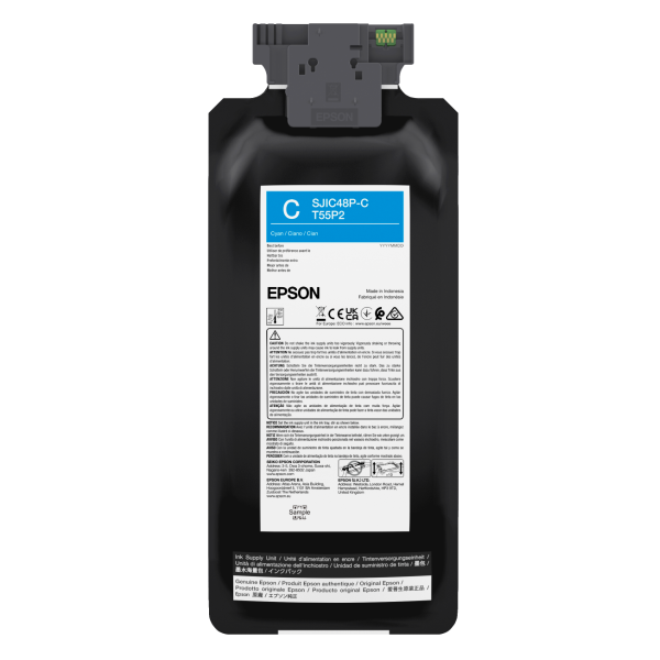 Farbpatrone Epson ColorWorks C8000e, cyan, SJIC48P-C