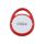 Keyfob MIFARE DESFire 4K EV1 / EM4450 rot / weiß, 99 Stück im Paket als Restbestand