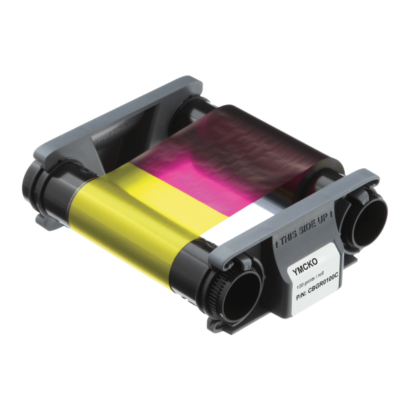 Evolis YCMKO100 Farbband für Badgy200 & Badgy100