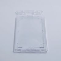 Kartenhalter Badge Prison Plus, VS/RS glasklar Hochformat...