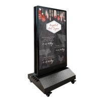 Doppelseitiger Kundenstopper Outdoor 43" 2000...