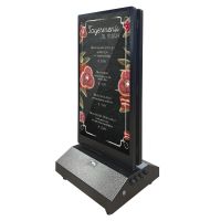 Doppelseitiger Kundenstopper Outdoor 43" 2000 cd/m² High Brightness