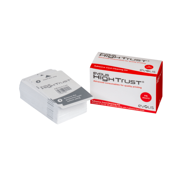 Evolis Agilia Reinigungsset Adhesive