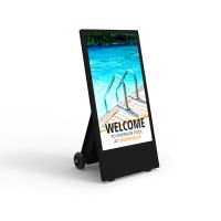 Kundenstopper 43 Outdoor Digital Signage Ultra-High-Brightness 1500 cd/m² Android 14