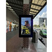 55" Outdoor Advertising Display 4K Elite "Wall-mounted Portrait"