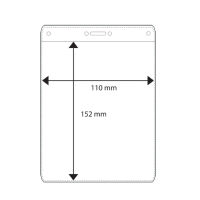 Einschubtasche 115 x 90 mm Innenmaß