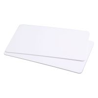 Pappkarten 86x54mm Ecoplus, weiß (600 Stück)