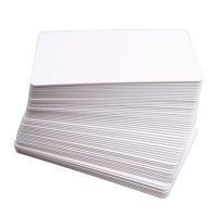 Pappkarten 86x54mm Ecoplus, weiß (600 Stück)