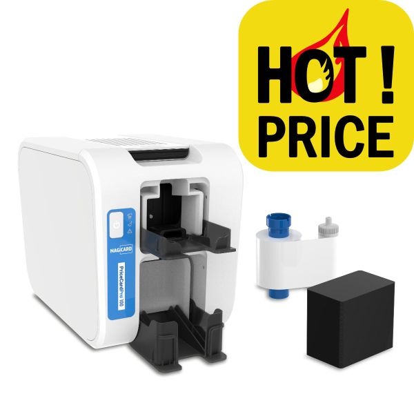 PriceCardPro 100 Preisschilddrucker Hot Summer Special inkl Farbband und 100 Karten