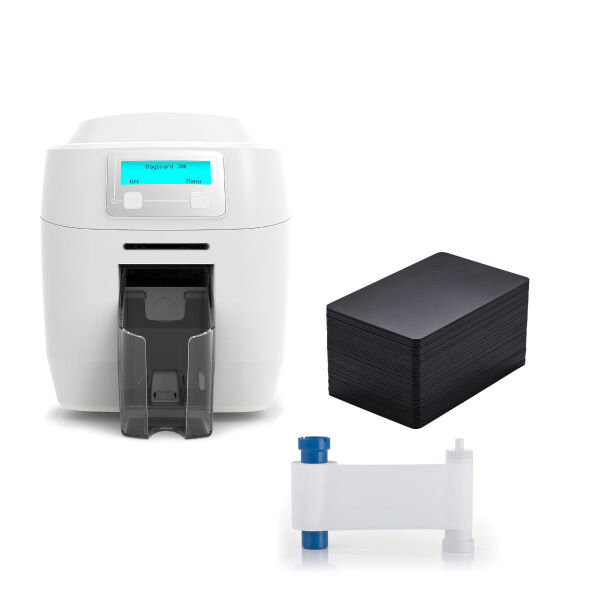 Magicard Starter-Bundle mit Farbband und 500 Karten