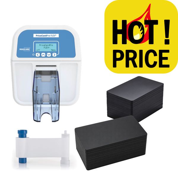 PriceCardPro FLEX+ DUO 54 mm Hot Summer Special + gratis Farband & Karten 54 mm