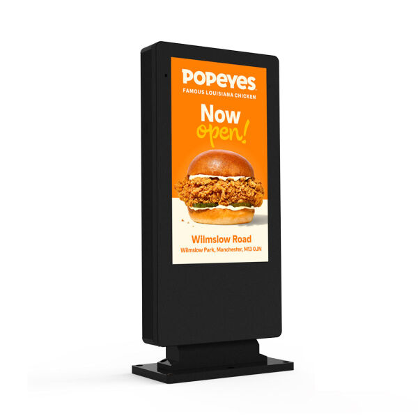 55" Outdoor Advertising Display 4K Elite Werbestele Digital Signage