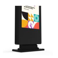 55" Outdoor Advertising Display 4K Elite Werbestele Digital Signage