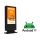 55" Outdoor Advertising Display 4K Elite Werbestele Digital Signage