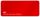 Plastikkarte 128x54mm 500µ rot