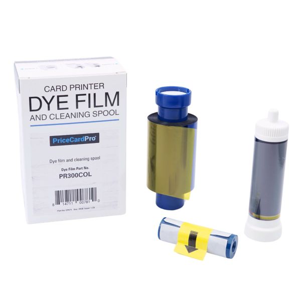 PriceCardPro YMCKO300 Farbband, vollfarbig