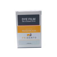 Pridento PD250YMCKOK Farbband, vollfarbig + schwarz