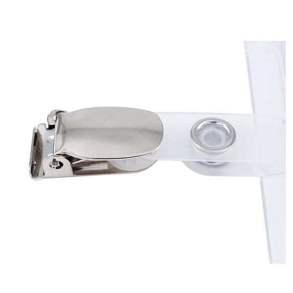 Ausweisclip/Metallclip/Hosenträgerclip/Befestigungsclip, passend für
