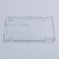 Kartenhalter Badge Pro VS/RS glasklar Querformat