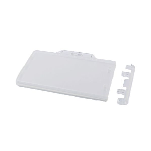 Kartenhalter Badge Prison VS/RS glasklar Quer