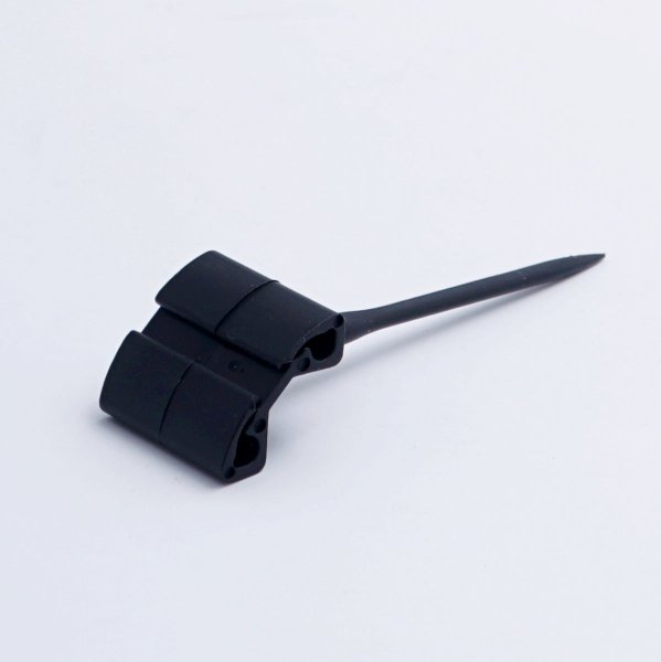 Preisschildhalter Spieß schwarz 20 x 60 x 14 mm, 10 Stück