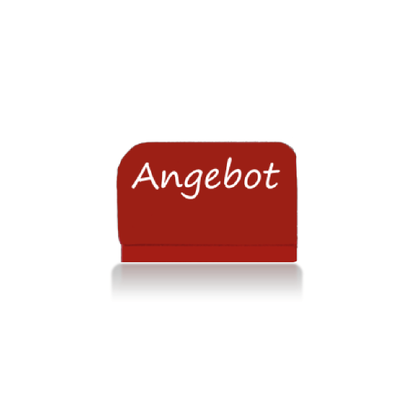 Aktionsreiter "Angebot" 26 x 13 mm