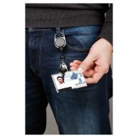 Durable Jojo Ausweishalter EXTRA STRONG schwarz 832901