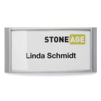 Durable Namensschild Classic 30 * 65 mm mit Magnet, 10 Stück