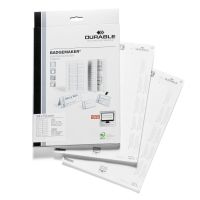Durable Einsteckschilderbogen 34*74mm, A4 Druckbogen 280...