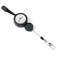 Durable Jojo mit Textilband und Druckknopf Ausweishalter PLUS, 10 Stk.