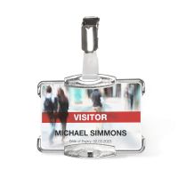 Kartenhalter Durable RFID SECURE mit Clip, 10 Stk.