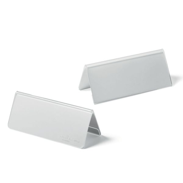 Durable Tischnamensschild, 52*100mm aus Acryl, 10 Stk.