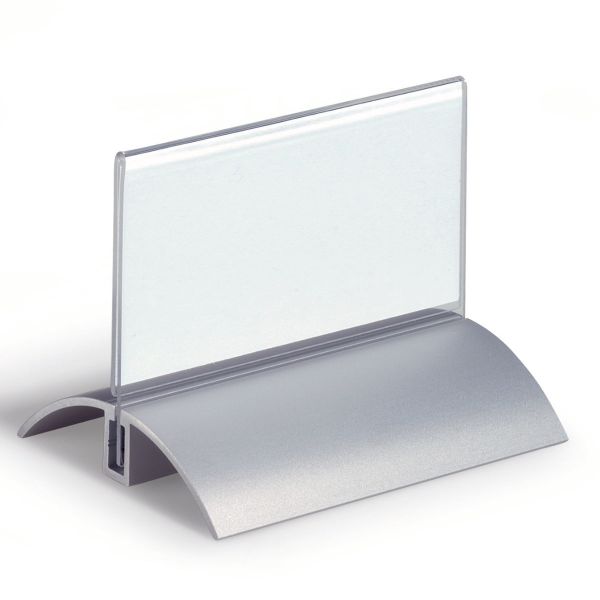Durable Tischnamensschild Presenter de luxe, 52x100mm, 2 Stk.